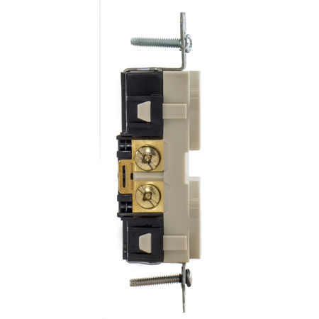 Hubbell Wiring Device-Kellems Commercial Specification Grade Duplex Receptacles BR20LATR